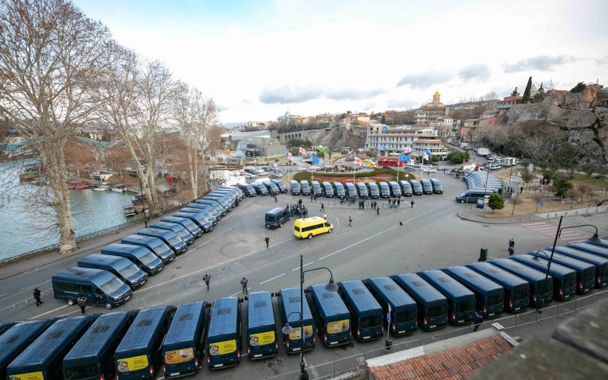 პირველი თებერვლიდან დედაქალაქში 1000 ახალი მიკროავტობუსი იმოძრავებს