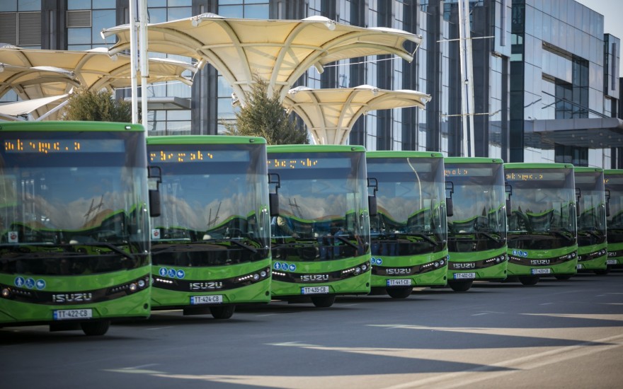 დედაქალაქის მოსახლეობას დამატებით 40 ახალი ავტობუსი მოემსახურება